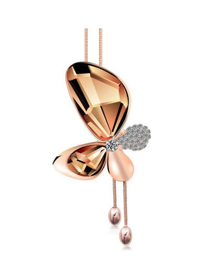 NIBEMINENT - Rhinestone Pendant Necklace - Image 1