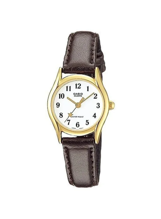 CASIO Women's Carbon  Analog Watch LTP-1094Q-7B4RDF - 23 mm