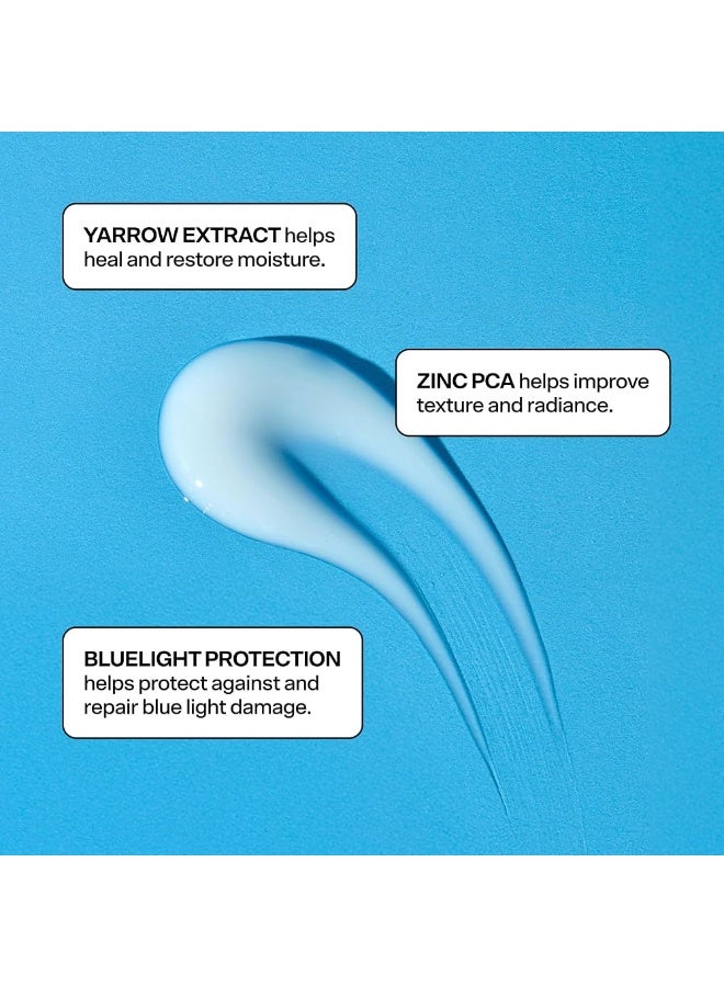 Bubble Skincare Level Up Balancing Moisturizer，Face Hydrating Gel Moisturizer Formulated with Zinc PCA + Niacinamide for Improved Texture & Radiance，Skin Care for Oily or Combination Skin (50ml) - Image 4