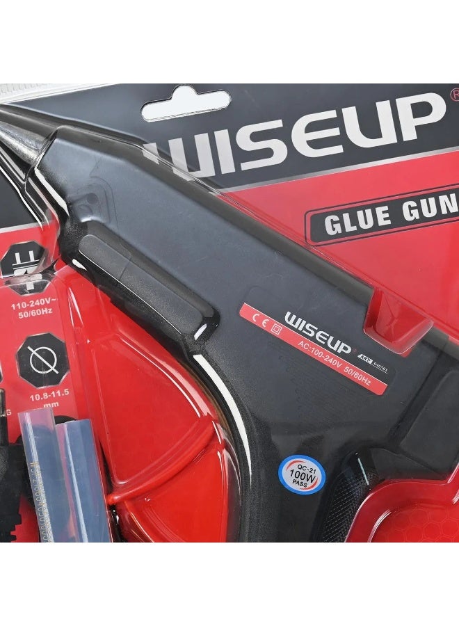 Wiseup 100W Glue Gun – Quick Heating & High Efficiency for Craft and Repair Work - Image 3
