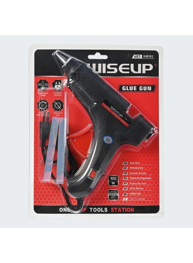 Wiseup 100W Glue Gun – Quick Heating & High Efficiency for Craft and Repair Work - Image 4