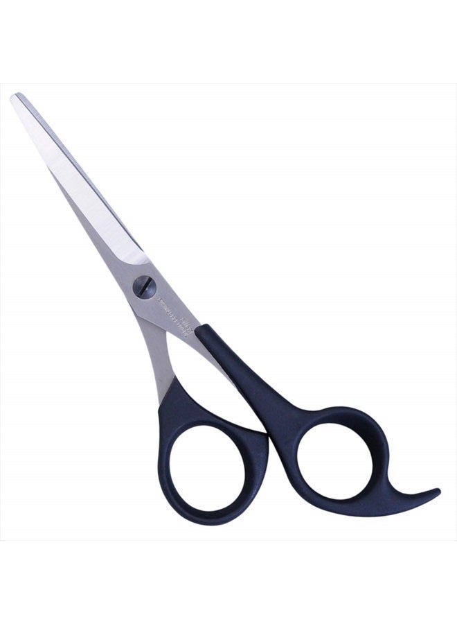ALLEX\アレックス ALLEX Japanese Hair Cutting Scissors Small 6 Inch for Kids and Babies, Home Haircut Barber Scissors, Japanese Stainless Steel, Black, Made in JAPAN - Image 1