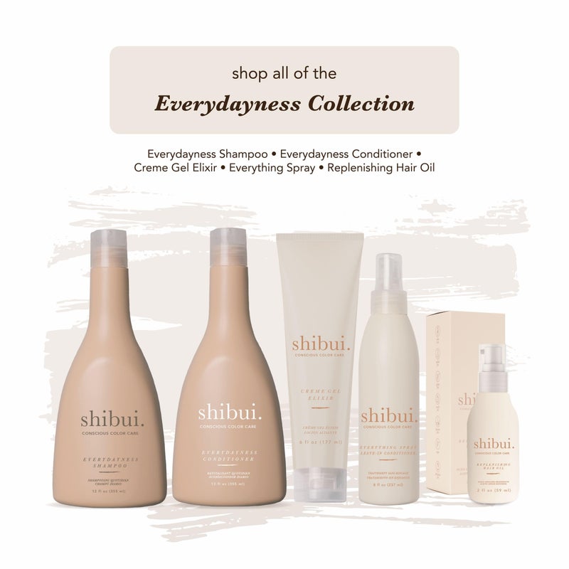 SHIBUI Everydayness Conditioner, Lightweight Hydration & Color Protection with Peach & Babassu Oils for Fine to Medium Hair, Color-Safe & Silicone-Free, 33.8 Fl Oz - Image 5