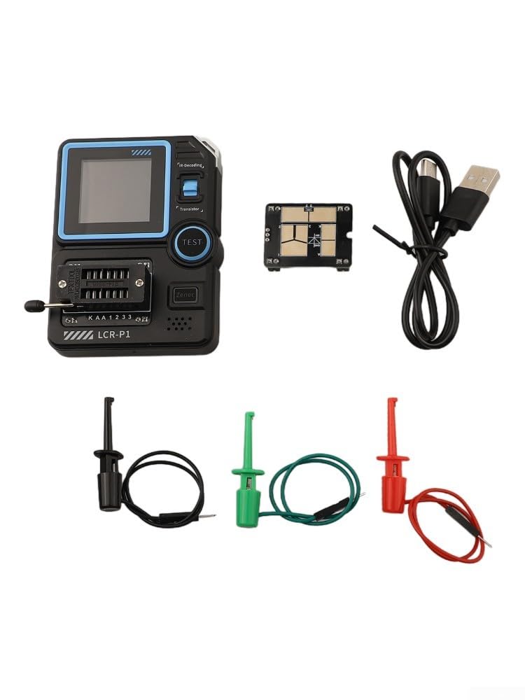 LCR P1 Transistor Tester with Color Screen USB Data Export and Replaceable Test Board - Image 4