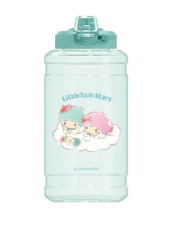 Miniso Sanrio characters Strawberry collection Plastic Bottle with Auto Flip Lid (Little Twin Stars) 