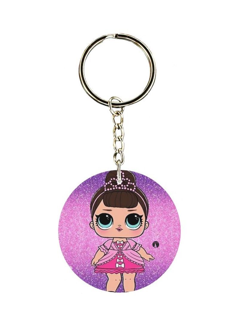 RKN Cartoon Printed Keychain