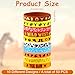 Youdaju 50Pcs Western Party Bracelets Cowboy Cowgirl Silicone Bracelets Western Themed Stretch Wristbands for Western Party Birthday Party Supplies Decorations10 Different Patterns - Image 4
