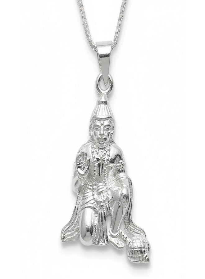 Parnika (Formerly MJ 925 Pure 92.5 Sterling Silver Divine Pendant for Boys Girls, Men & Women | God Dollar Locket | Gift For Her n Him 86 - Image 1