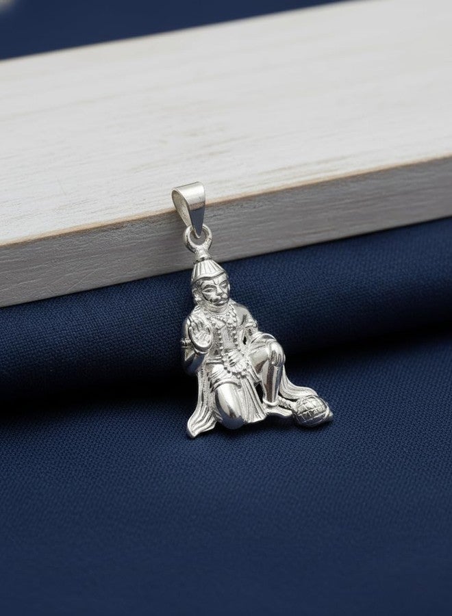 Parnika (Formerly MJ 925 Pure 92.5 Sterling Silver Divine Pendant for Boys Girls, Men & Women | God Dollar Locket | Gift For Her n Him 86 - Image 2