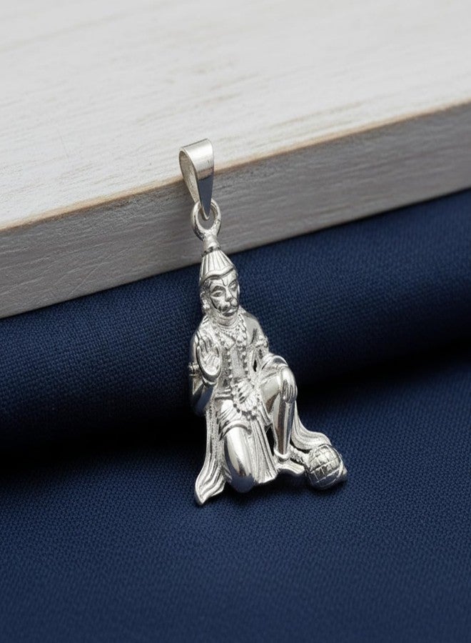 Parnika (Formerly MJ 925 Pure 92.5 Sterling Silver Divine Pendant for Boys Girls, Men & Women | God Dollar Locket | Gift For Her n Him 86 - Image 3