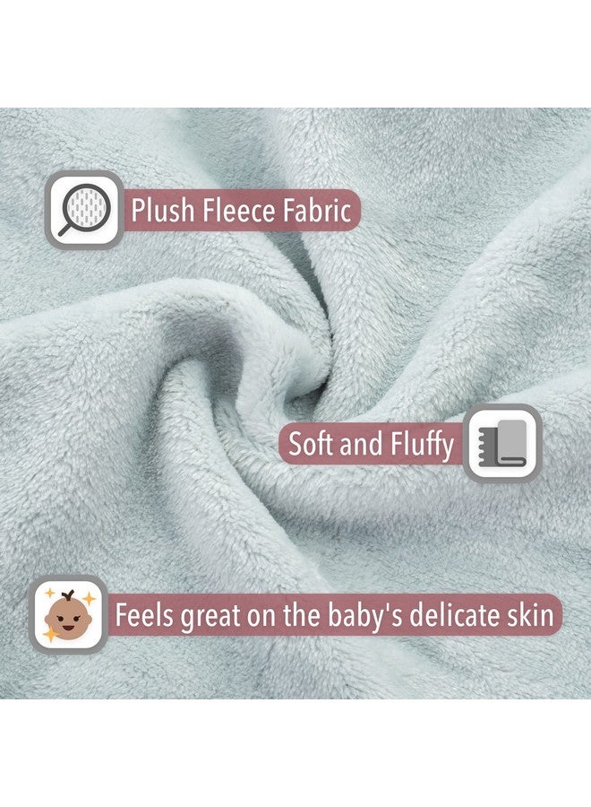 Mr. Pen Mr. Pen- Baby Animal Face Robe, Unisex, 0-9 Month, Plush Baby Robe, Animal Face Robe, Baby Bathrobe, Elephant Bathrobe Baby, Baby Bath Robe, Hooded Baby Towels, Baby Robes, Baby Bath Towel  - Image 2