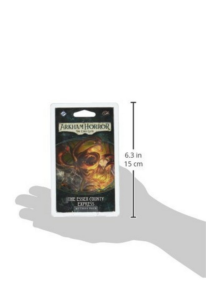 Fantasy Flight Games Arkham Horror The Card Game The Essex County Express MYTHOS PACK| Horror Game| Mystery Game| Cooperative Card Game| Ages 14+ | 1-2 Players| Avg. Playtime 1-2 Hours| Made by Fantasy Flight Games,Green - Image 3