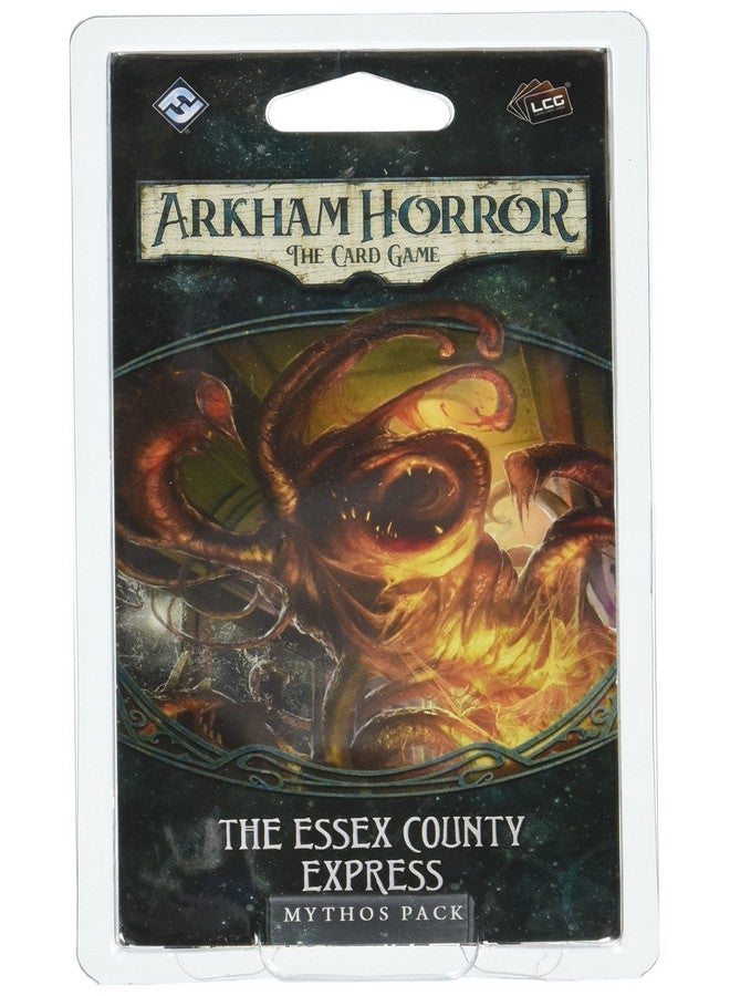 Fantasy Flight Games Arkham Horror The Card Game The Essex County Express MYTHOS PACK| Horror Game| Mystery Game| Cooperative Card Game| Ages 14+ | 1-2 Players| Avg. Playtime 1-2 Hours| Made by Fantasy Flight Games,Green - Image 1