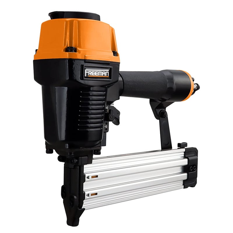 Freeman فريمان PCTN64 مسدس دبابيس هوائي 14 قياس 58212 دبابيس ثقيلة الوزن للخرسانة والفولاذ لمشاريع الخشب مثل الأرضيات الخشبية والأسوار والطبقات السفلية والواجهات والسقوف