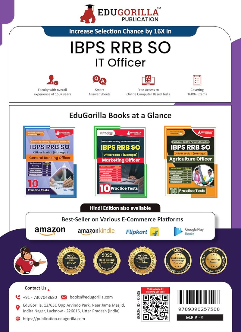 IBPS RRB SO IT Officer Scale II Exam 2024 (English Edition) - 10 Full Length Practice Tests (2800 MCQ) with Free Access to Online Tests  - Image 2
