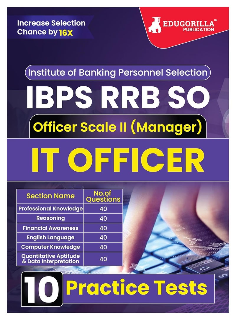 IBPS RRB SO IT Officer Scale II Exam 2024 (English Edition) - 10 Full Length Practice Tests (2800 MCQ) with Free Access to Online Tests  - Image 1