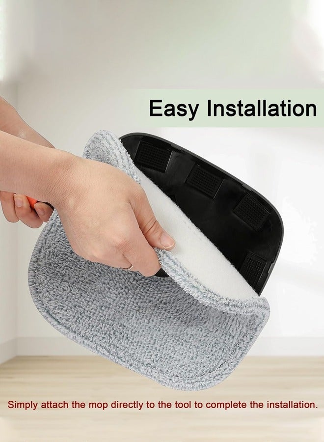 ULHYC Mop Cloth Replacement Parts 4 Square Pieces - Image 5