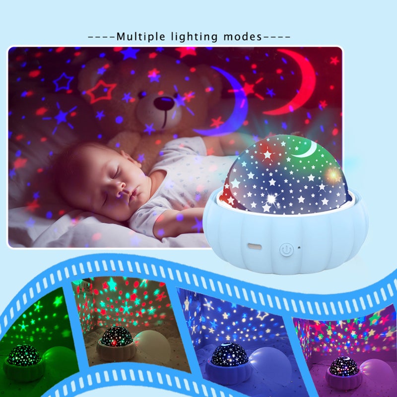 Night Light Star Projector Gifts for Kids Toddlers Lamp Ceiling Lights for Bedroom - Image 4