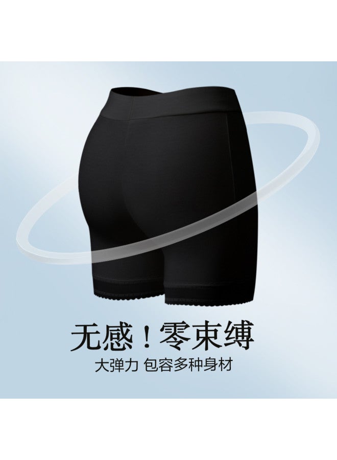 Red Bean Lace-Trimmed Women'S Boy Shorts, Summer Thin Seamless Underwear, Anti-Peep Safety Shorts - Image 5