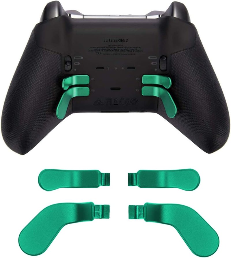 marspell 13 in 1 Metal Thumbsticks for Xbox One Elite Series 2 Controller, Elite Series 2 Core Controller Accessories Replacement Parts, Metal Mod 6 Swap Joysticks, 4 Paddles, 2 D-Pads, 1 Tool(Green) - Image 5