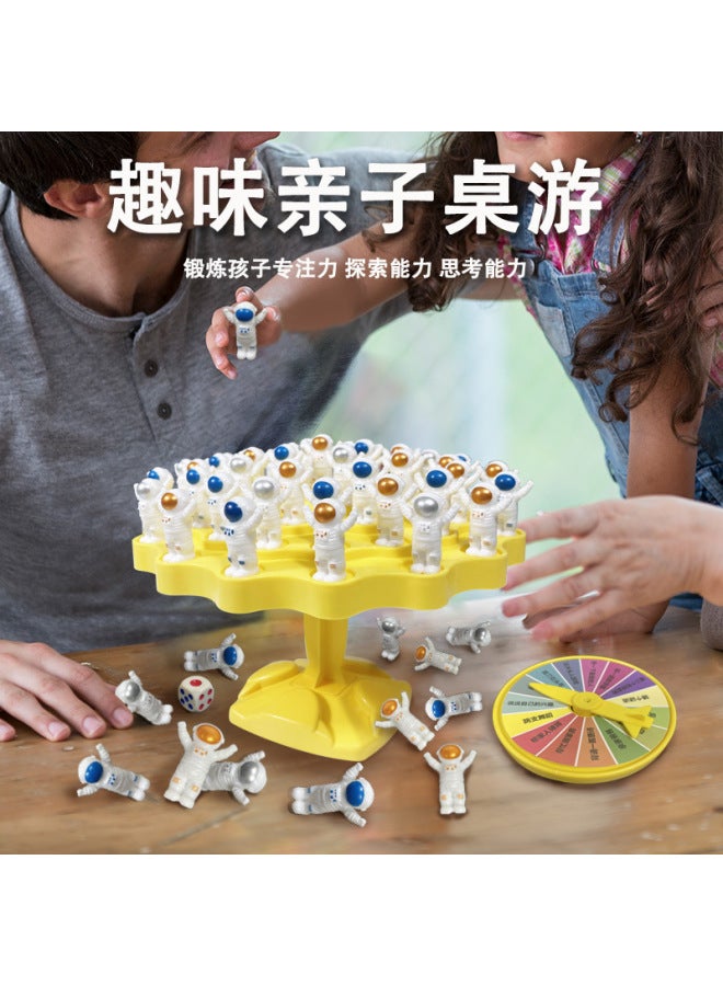 Balance Spaceman Children's Educational Board Game Space Balance Tree Jenga Leisure Parent-child Interactive Desktop Battle - Image 2