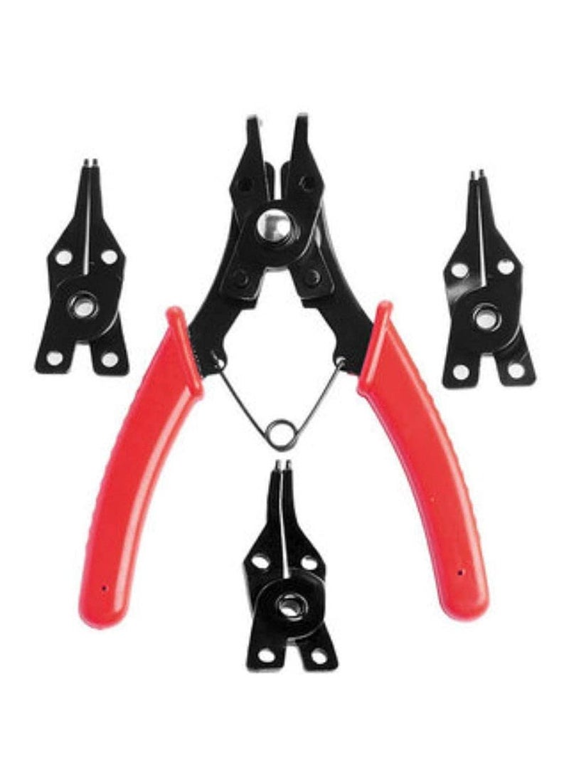 DIY Crafts Diy Crafts CTDIYHI27909 Snap Ring Pliers Plier Sets Circle Combination Retaining Clip Tools 5 Pack of 1 Multicolor  - Image 3