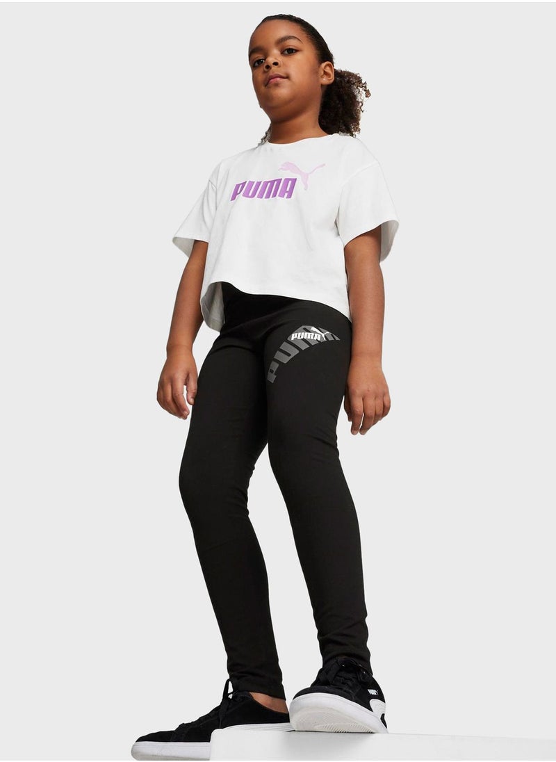 PUMA - Kids Power Leggings - Image 1