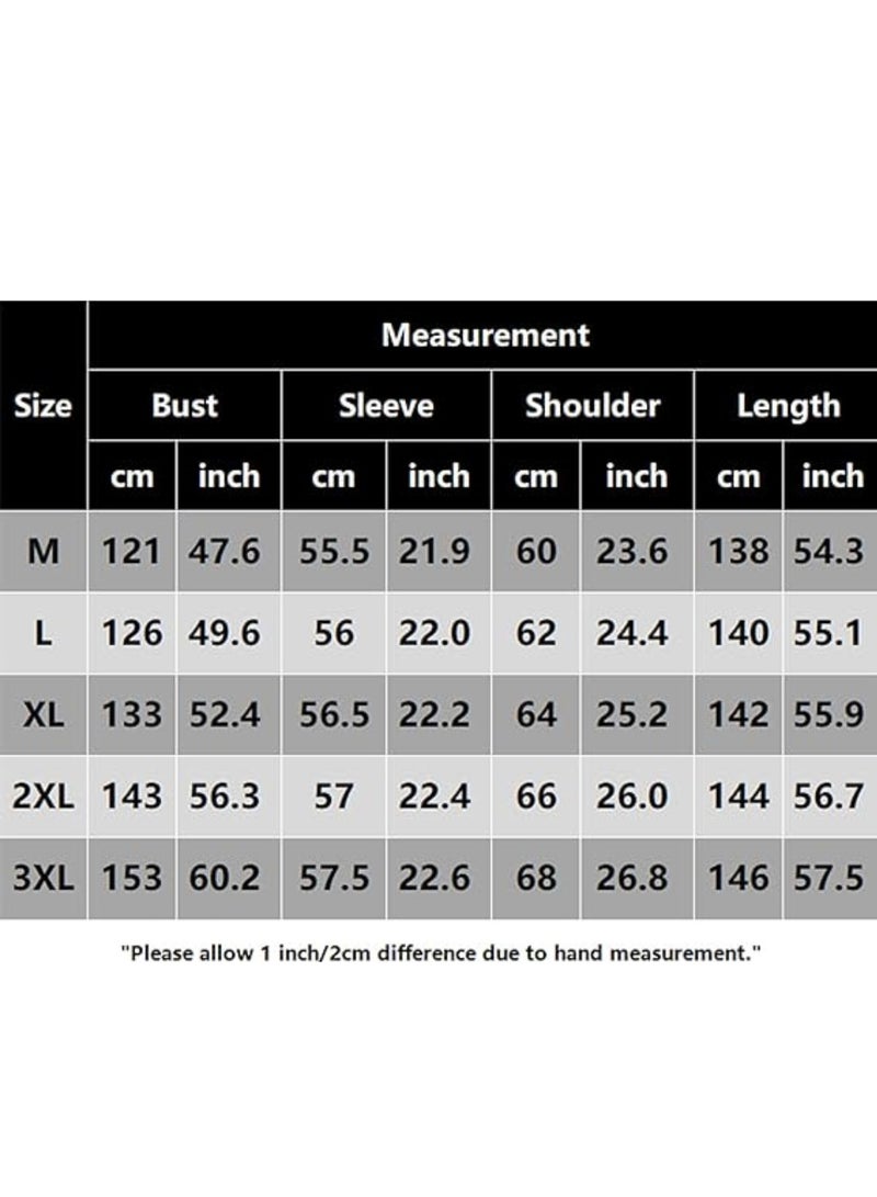 NIBEMINENT Men's Muslim Clothing Durable Soft Abaya Long Dress Ethnic Wear Casual Shirt with Pockets  - Image 5