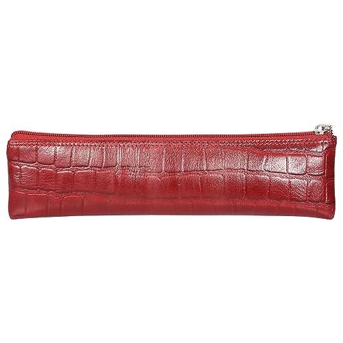 Sassora Genuine Leather Pen, Pencil and Stationery Case - Image 2