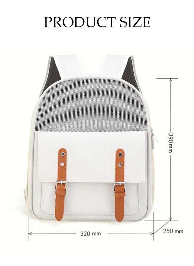 DUNISO - Cat Backpack Pet Carrier Backpack for Small Dogs Carrier with Ventilated Design Collapsible and Waterproof Pet Bag Carrier with Washable Pad for Travel Hiking Outdoor - Image 1
