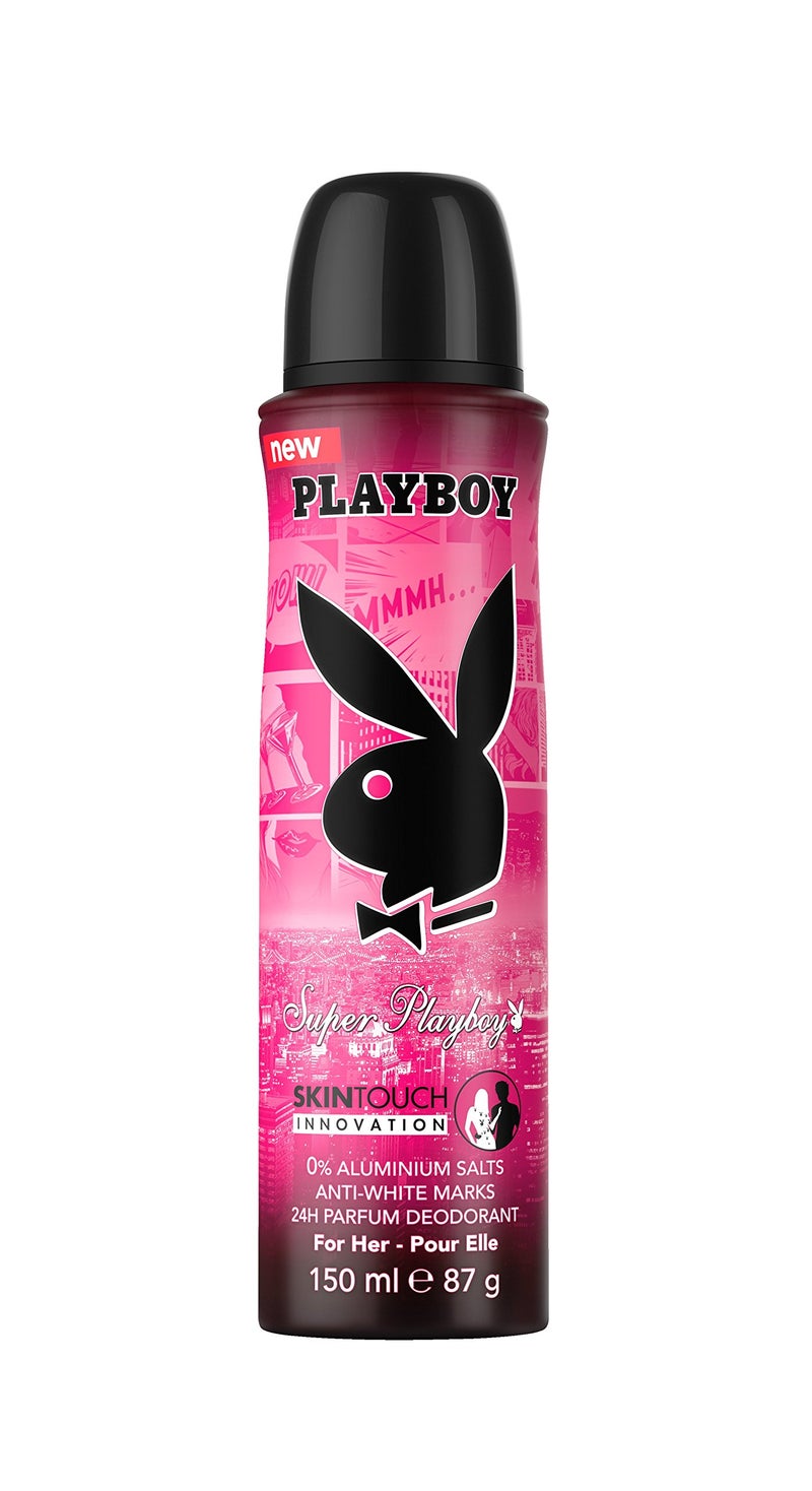 Playboy Super Women Deodorant Spray 150ml