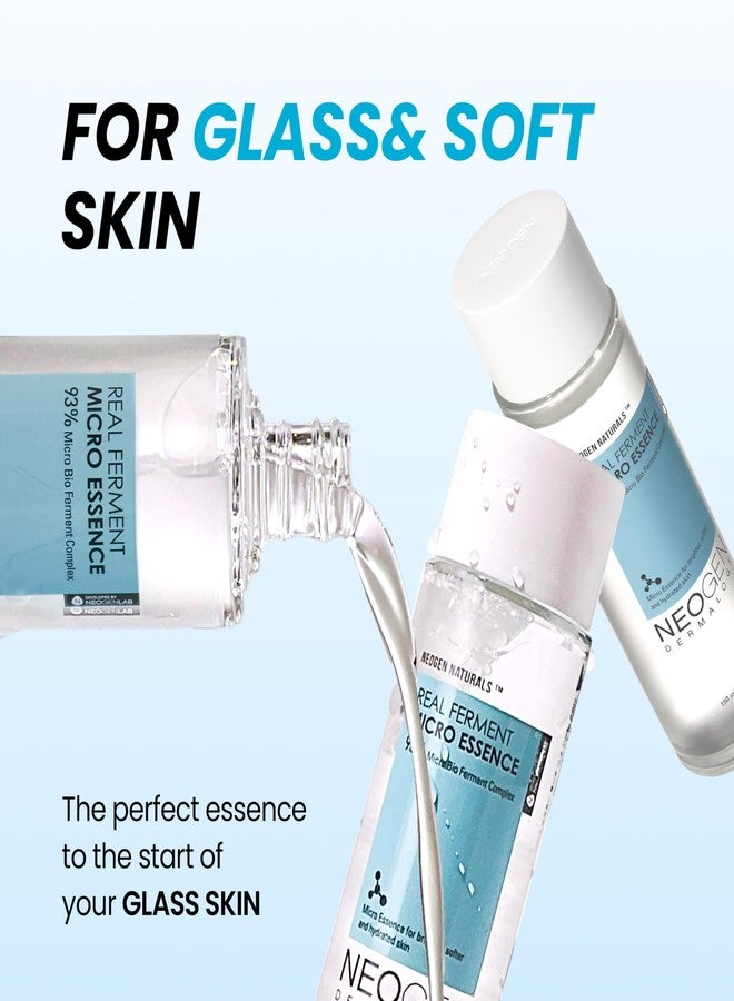 DERMALOGY by NEOGENLAB NEOGEN DERMALOGY Real Ferment Micro Essence 5.07 Fl Oz (150ml) - 93% Naturally Fermented Facial Essence, Instantly Hydrates and Delivers Healthy Supple Skin - Korean Skin Care - Image 2