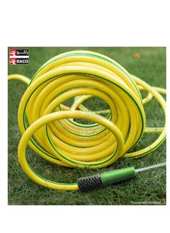 RACO Heavy Duty Garden Hose Yellow Hosepipe for Gardening Watering All-Weather Flexibility Made in Italy  - Image 4