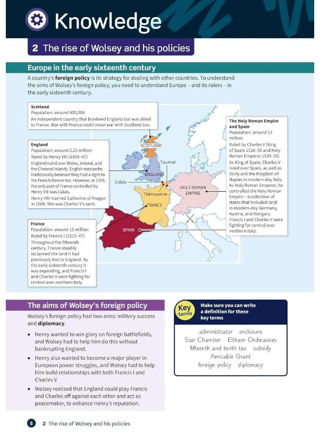 Oxford Revise: Edexcel GCSE History: Henry VIII and his ministers, 1509-40 Complete Revision and Practice (Oxford Revise) - Image 3