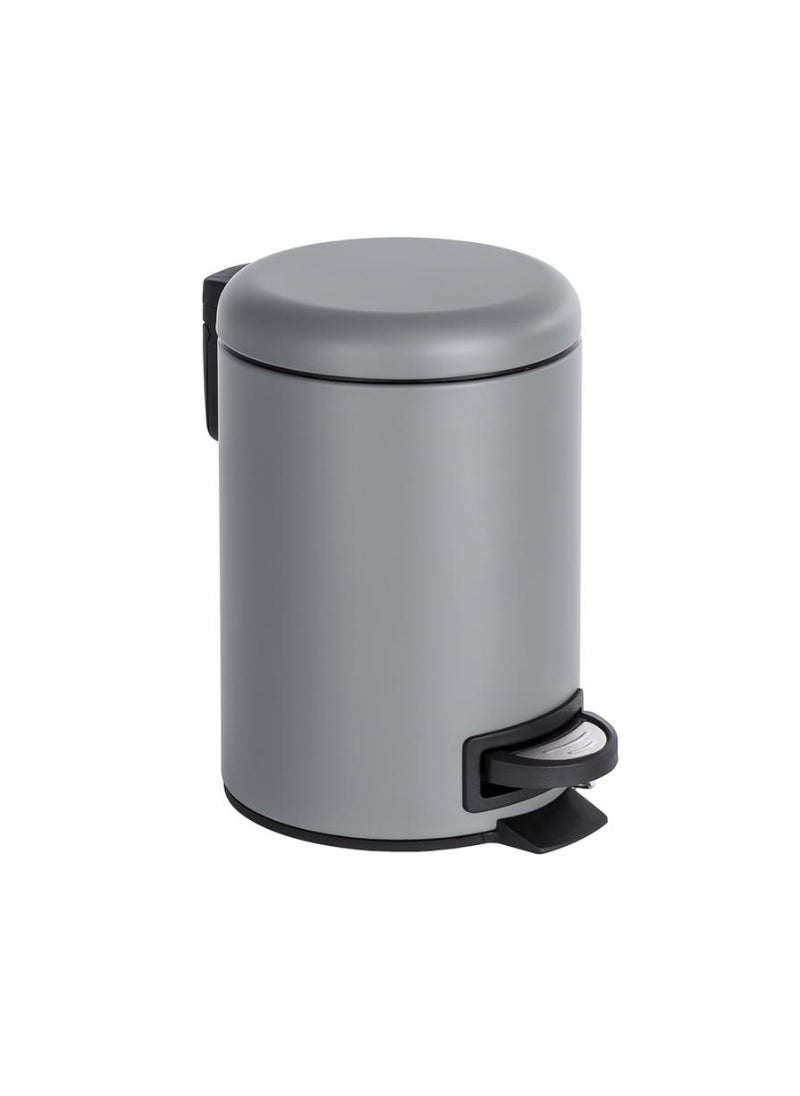 Wenko Wenko Leman Pedal Bin 3 L 22.5 x 17cm Grey 