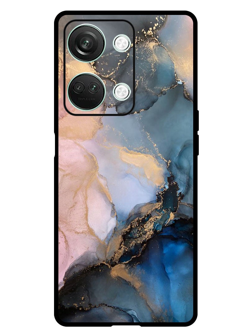 Theodor Protective Case Anti Scratch Shock Proof Bumper Cover For OnePlus Nord 3 Colourful Marble (2) - Image 1