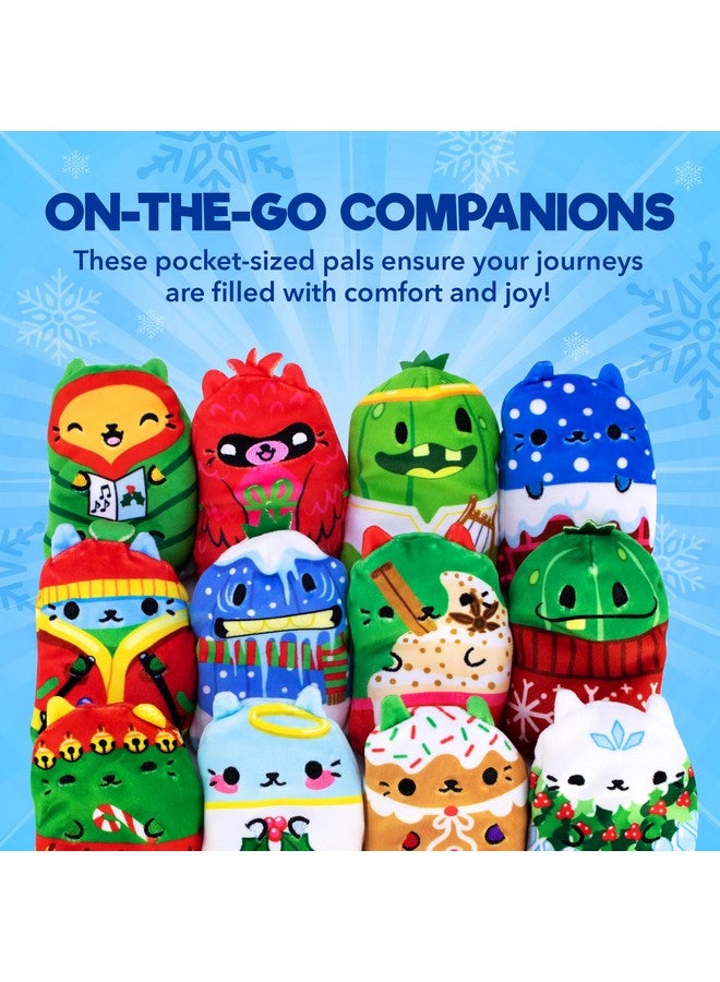 Cats vs Pickles 2pk Christmas Bean Mystery Bags - 4 Inch Surprise Bean Filled Plushies - Stocking Stuffers - Blind Bags for Girls and for Boys - Collectibles - Mystery Bag for Kids & Adults - 2 Pack - Image 4