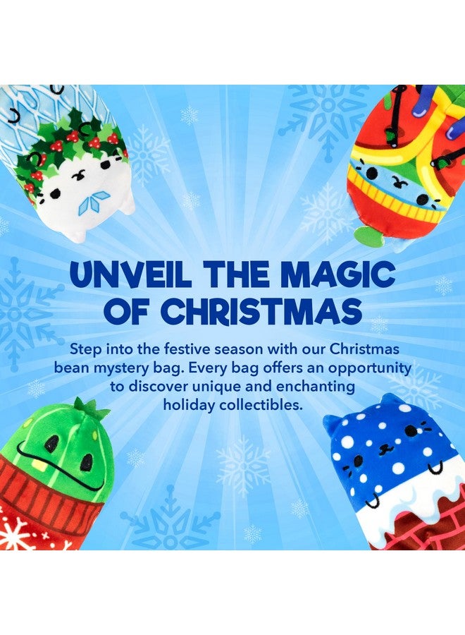 Cats vs Pickles 2pk Christmas Bean Mystery Bags - 4 Inch Surprise Bean Filled Plushies - Stocking Stuffers - Blind Bags for Girls and for Boys - Collectibles - Mystery Bag for Kids & Adults - 2 Pack - Image 2