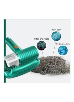 Dream Zone USB Household Wireless UV Mite Removal Vacuum Cleaner 200 ml 300 W PSFC-33 Green  - Image 2