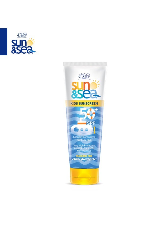 Eva Sun And Sea Kids Sunscreen Lotion Spf 50+