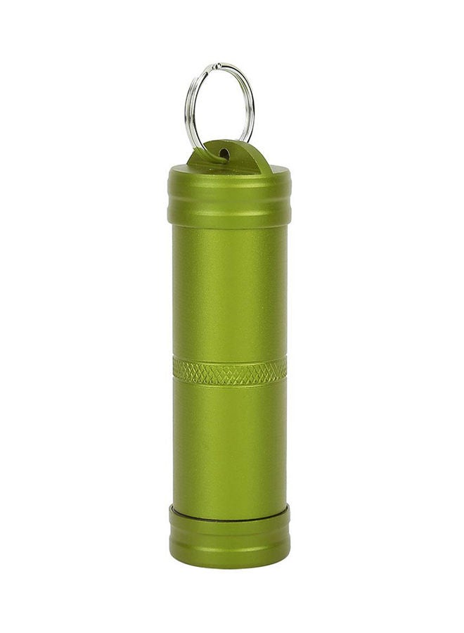 NIBEMINENT Outdoor Portable Waterproof Storage Bottle Green  - Image 1