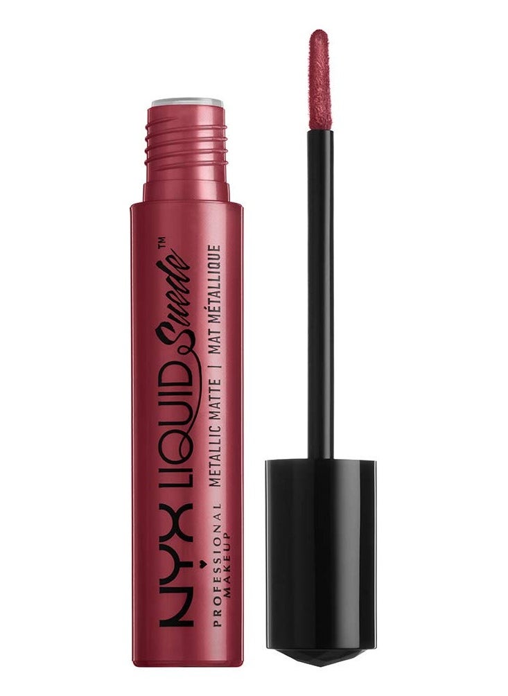 NYX PROFESSIONAL MAKEUP - Liquid Suede Metallic Matte Lipstick Acme LSCL39 - Image 1