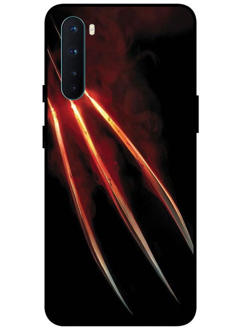 Protective Case Cover For OnePlus Nord Smart Series Printed Protective Case Cover for OnePlus Nord Wolverine Claws