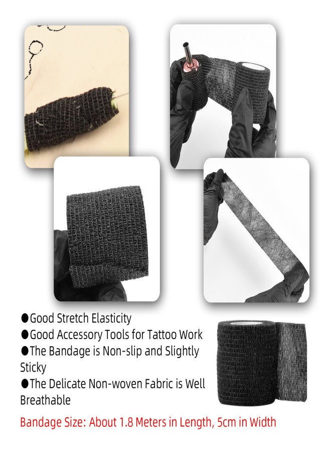 ATOMUS Manual Tattoo Stick Tattoo Kit DIY Tattoo Supply Tattoo Ink& Cups Grommets Needles Set for Tattoo Artists Beginners - Image 5