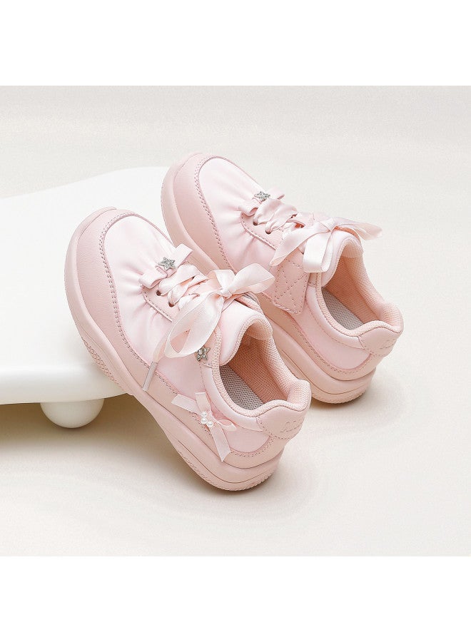 Annil Girls' Sneakers Big Kids Fall 2025 New Princess Style Soft-soled Mary Jane Ballet Dance Shoes - Image 4
