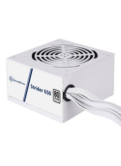 Strider 650 Non-Modular Power Supply, 650W Power, 80 Plus Certification, Active PFC, 120mm Silent Fan, Class-Leading Single +12V Rail, ATX Form Factor, White | SST-ST650-EF-WBW - pzsku/Z67725CC2E5760A40AFD5Z/45/_/1718633175/594fd3d2-cbd0-46ae-aa40-8a4c79e837e8