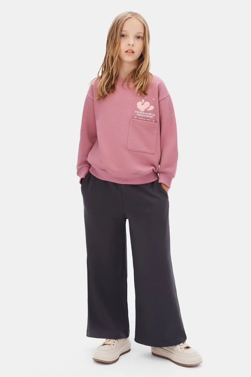 NK Kids Girls' Sweatshirt, Ages 8-14, Size 39322