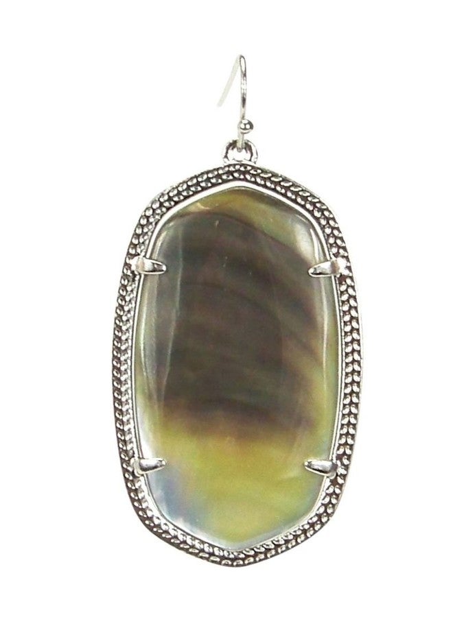 كيندرا سكوت أقراط كيندرا سكوت المميزة من مجموعة Elle، مصنوعة من عرق اللؤلؤ الأسود ومطلية بالروديوم. - Image 4