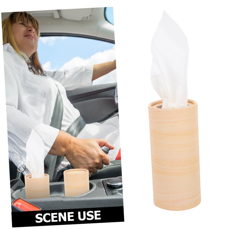 4 حزمة ورق أنسجة السيارة لإعادة تعبئة حامل علبة المناشف الورقية للسيارة - Image 4