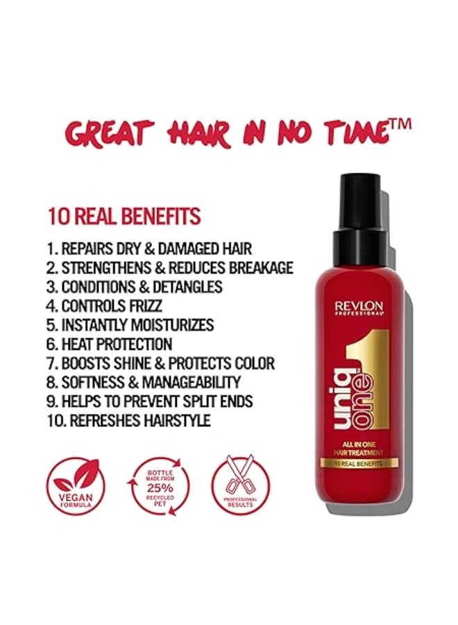 ريفلون بخاخ ريفلون يونيك ون لعلاج الشعر، الأصلي، 150 مل - Image 2
